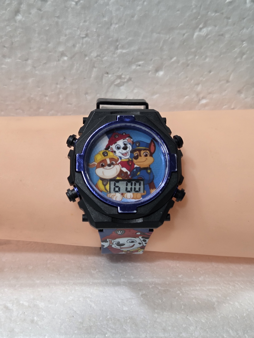 Patrol Kids Digital Watch with Cartoon Pup Characters PAW 4521WM BY ACCUTIME
